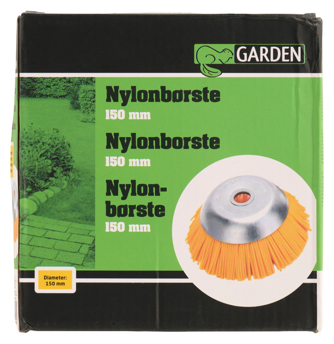 Nylonborste Ø15 cm Garden